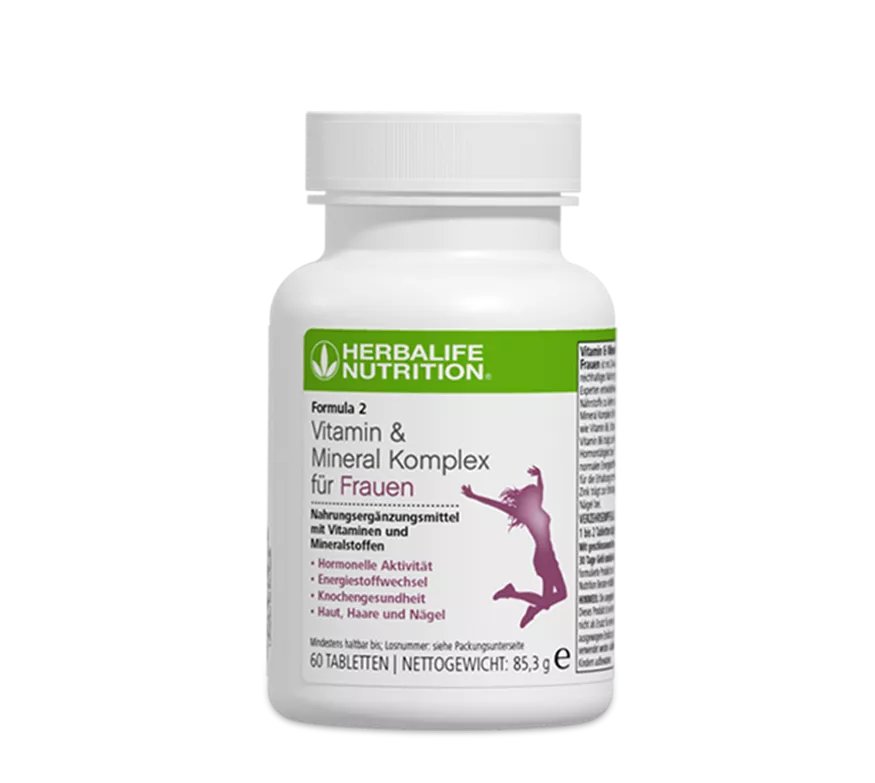 Vitamin & Mineral Komplex für Frauen 60 Tabletten