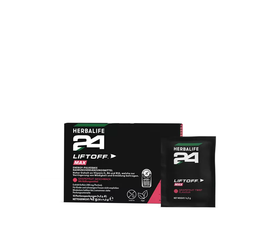 H24 LiftOff Max Grapefruit Geschmack 10 Portionspackungen