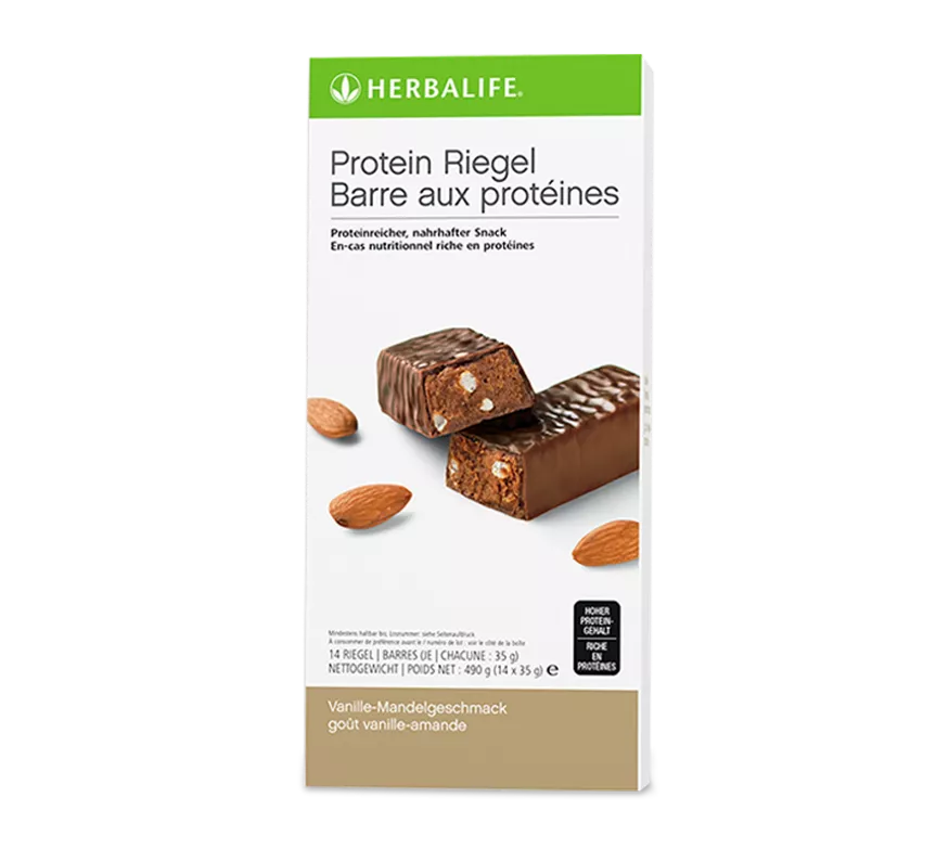 Protein Riegel Vanille-Mandel 14 x 35 g (490 g)